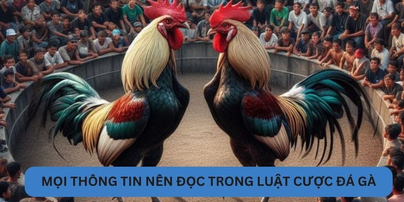 Nội dung chi tiết cần nắm chắc về luật cược đá gà VN88