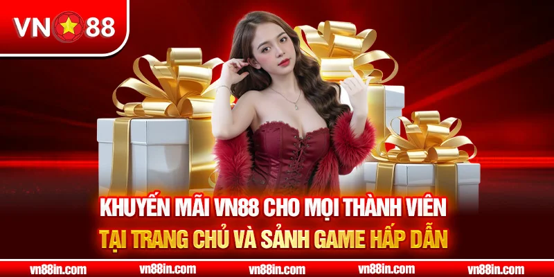 Quà tặng VN88 cho người chơi trong mỗi ván chơi hấp dẫn tại đây